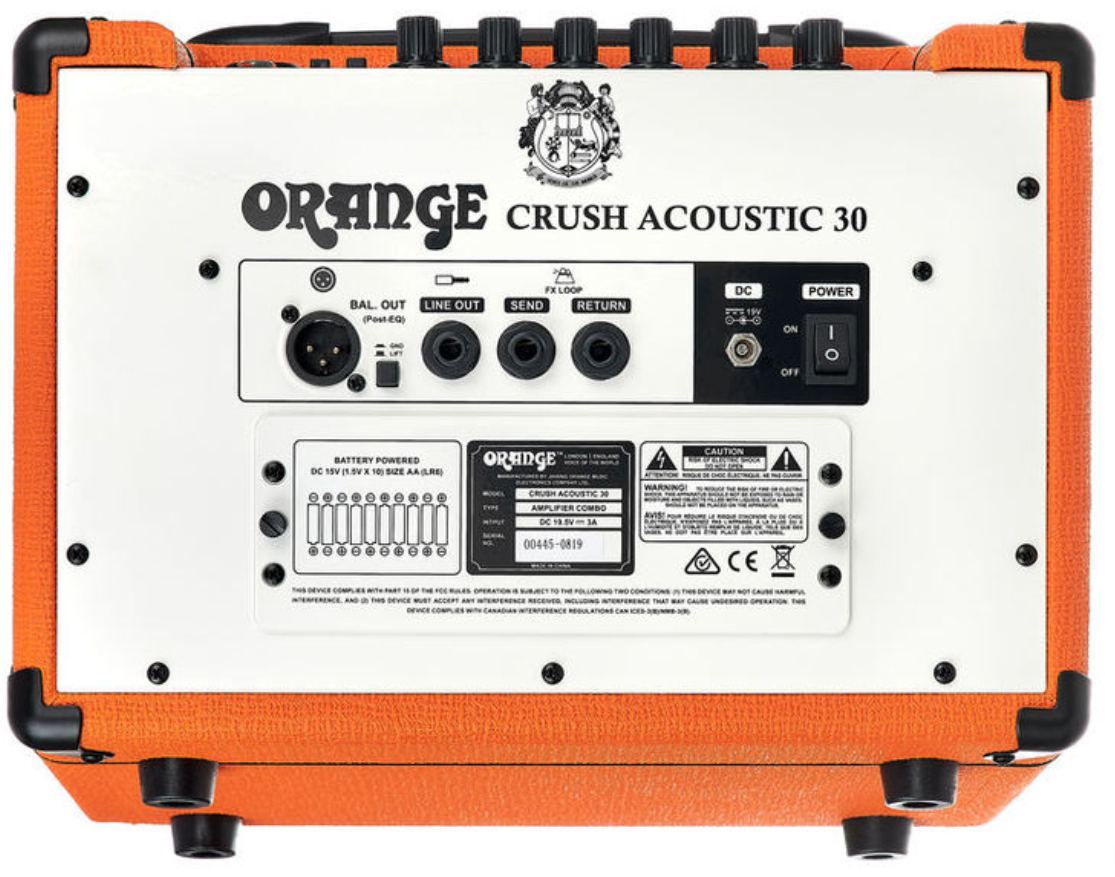 Orange Crush Acoustic 30w 1x8 Orange - Acoustic guitar combo amp - Variation 2