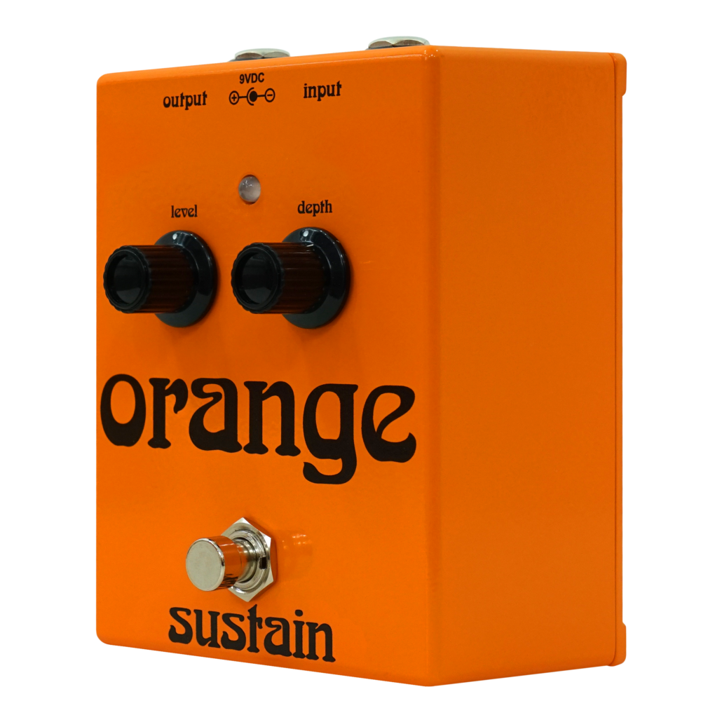 Orange Sustain Vintage Pedals Series - Modulation, chorus, flanger, phaser & tremolo effect pedal - Variation 1