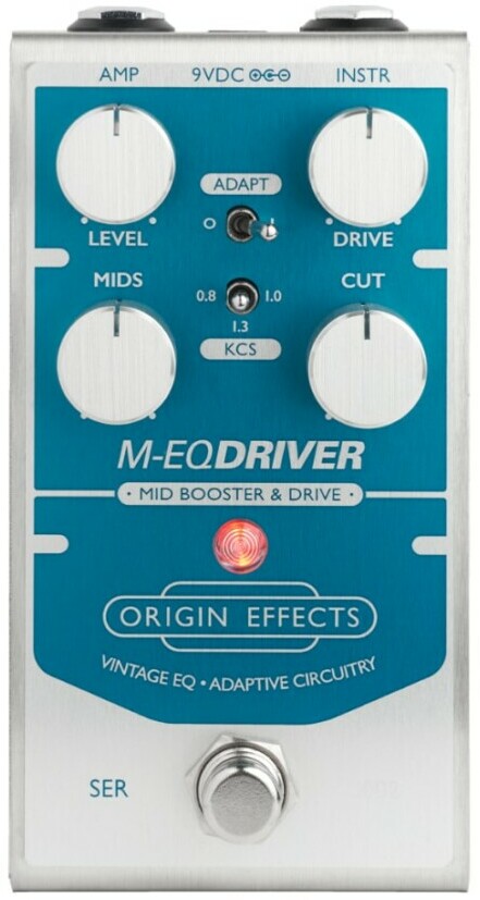 Origin Effects M Eq Driver Overdrive - Overdrive, distortion & fuzz effect pedal - Main picture