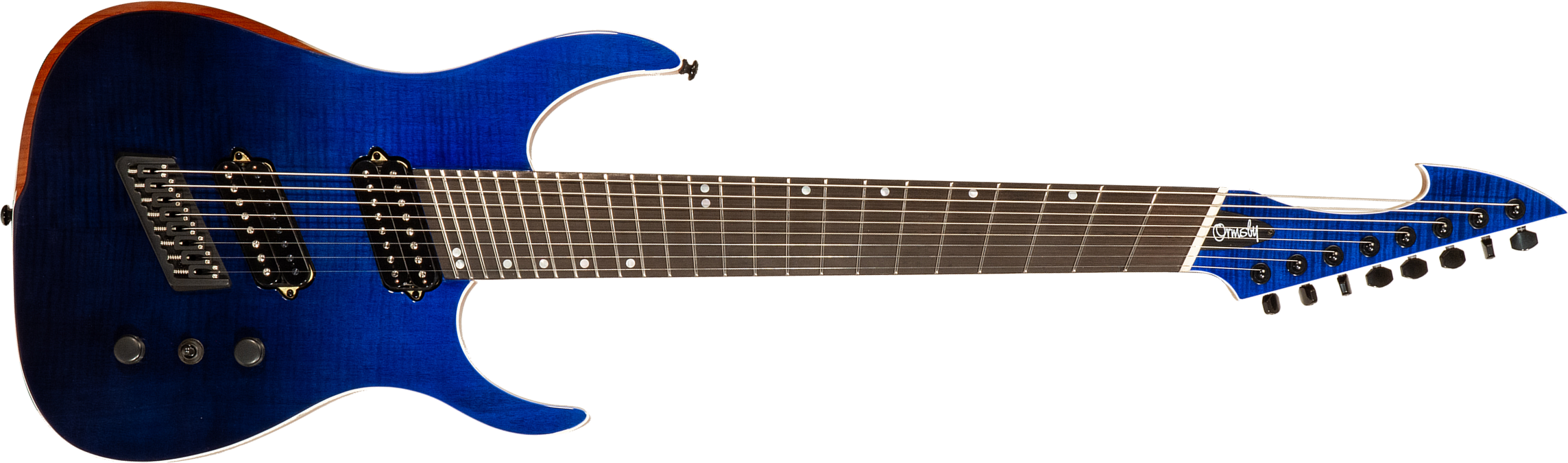 Ormsby Hype Gtr 8 Ltd Run 16 8c Multiscale 2h Ht Eb #gtr07665 - Sky Fall - 8 and 9 string electric guitar - Main picture