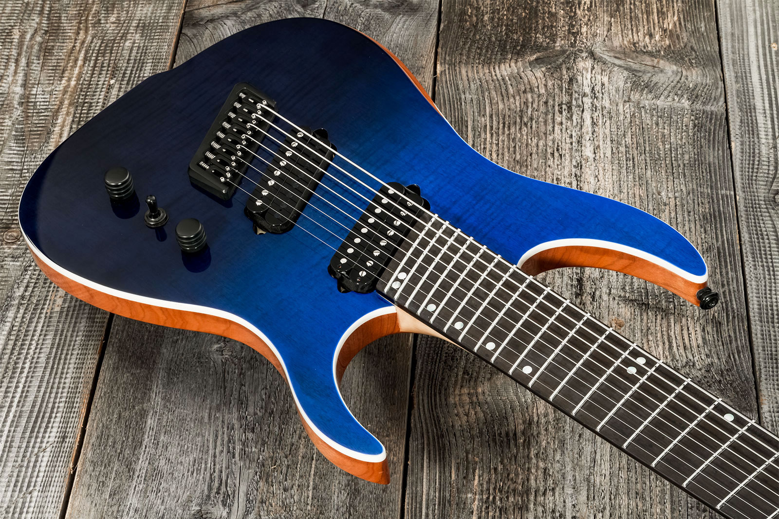 Ormsby Hype Gtr 8 Ltd Run 16 8c Multiscale 2h Ht Eb #gtr07665 - Sky Fall - 8 and 9 string electric guitar - Variation 2