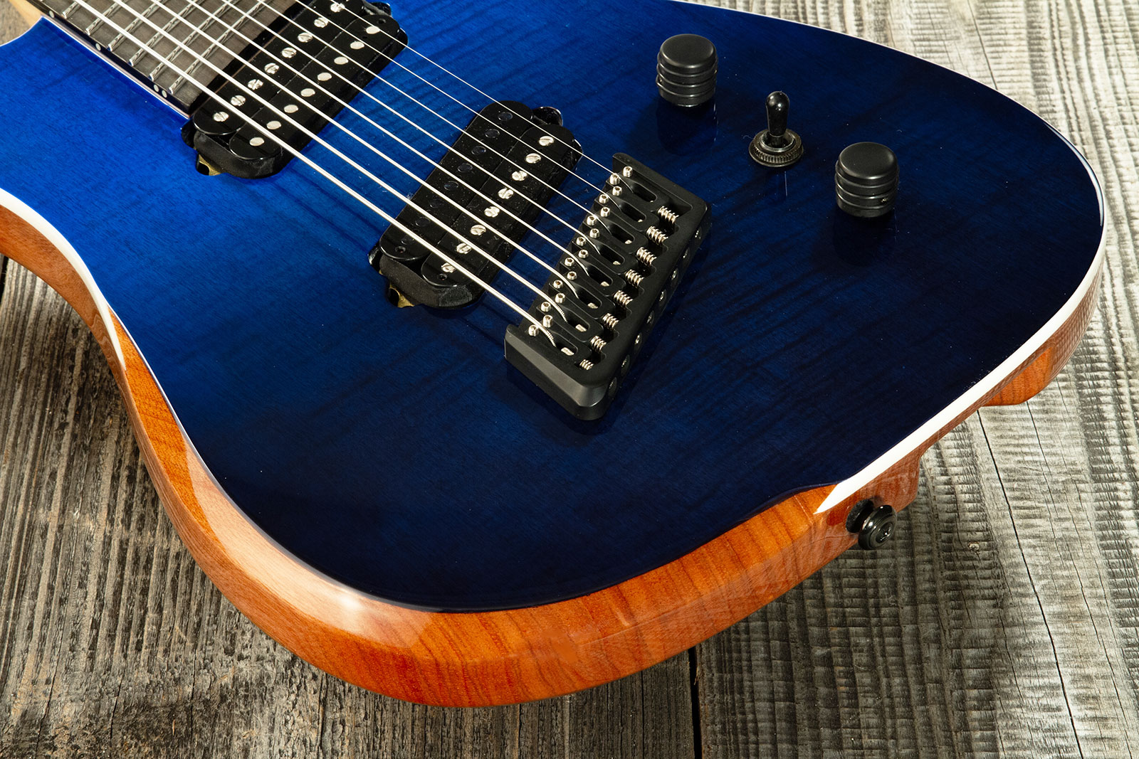 Ormsby Hype Gtr 8 Ltd Run 16 8c Multiscale 2h Ht Eb #gtr07665 - Sky Fall - 8 and 9 string electric guitar - Variation 4