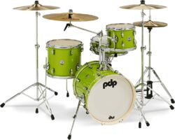 Junior drum kit Pdp New-yorker Shellset - 4 shells - Rhodoid