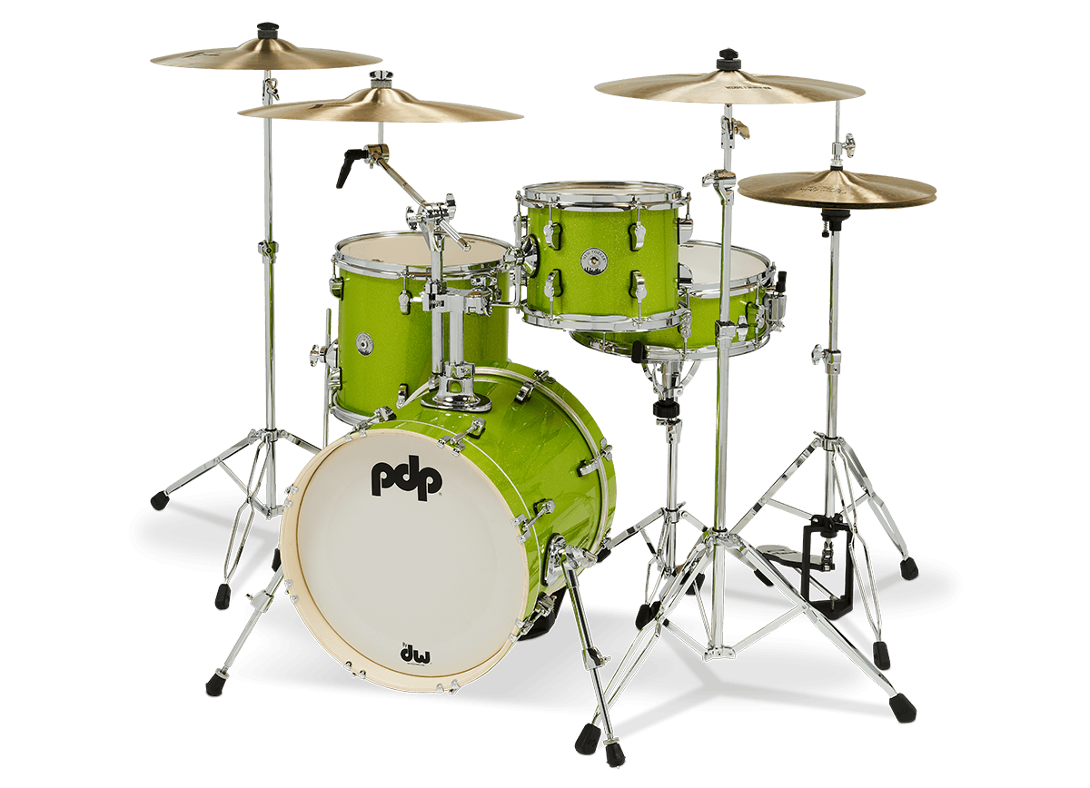 Pdp New-yorker Shellset - 4 FÛts - Rhodoid - Junior drum kit - Variation 2
