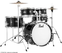 Fusion drum kit Pearl KIT JUNIOR 16 - Jet black