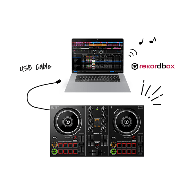 Pioneer Dj Ddj-200 - USB DJ controller - Variation 14