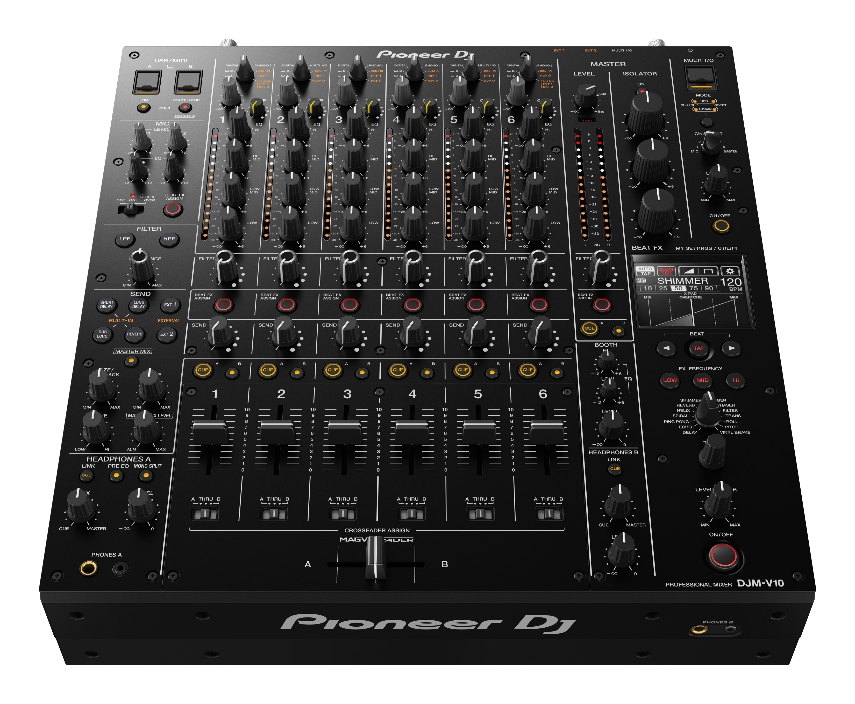 Pioneer Dj Djm-v10 - DJ mixer - Variation 3