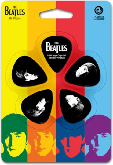 Planet Waves 10 Picks Collector The Beatles Stripes - 1cab4-15bt2 - Guitar pick - Main picture