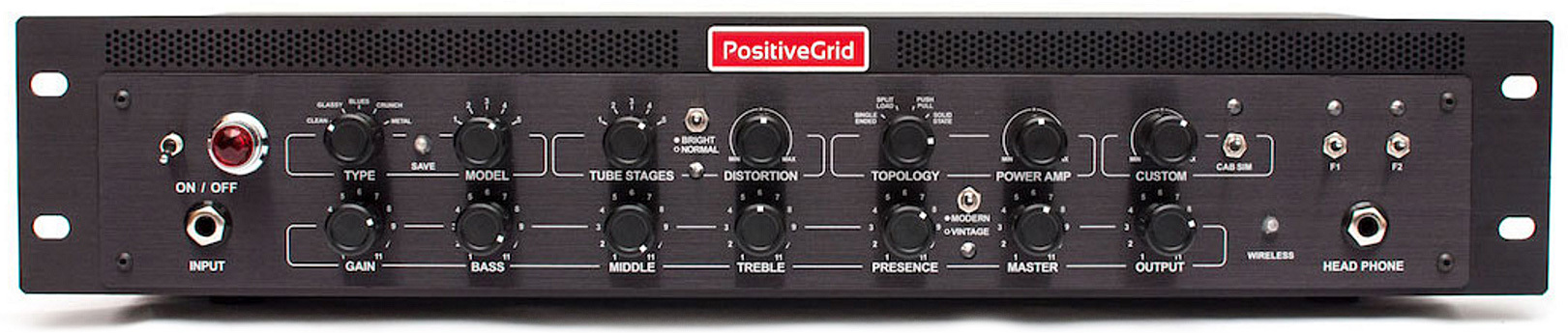 Positive Grid Bias Rack Processor - Electric guitar amp head - Main picture