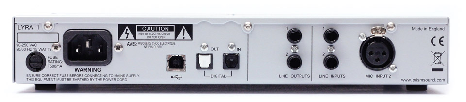 Prism Sound Lyra1 - USB audio interface - Variation 1