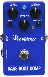 Compressor, sustain & noise gate effect pedal for bass Providence Bass Boot Comp BTC-1
