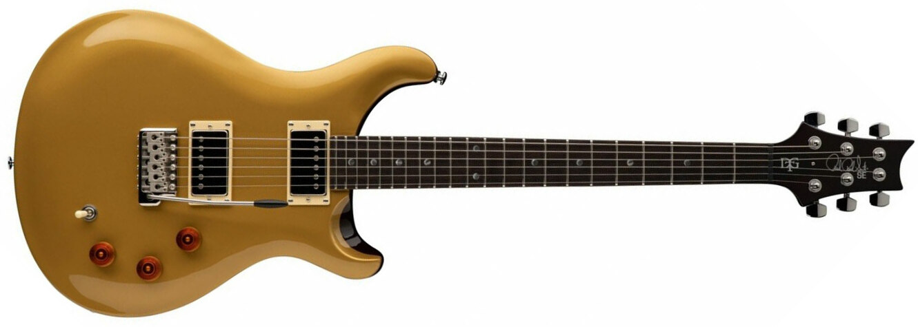 Prs David Grissom Se Dgt 2023 Signature 2h Trem Rw - Gold Top - Double cut electric guitar - Main picture
