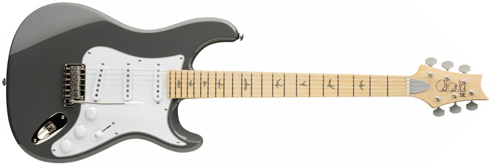 Prs John Mayer Se Silver Sky Maple Signature 3s Trem Mn - Overland Gray - Signature electric guitar - Main picture