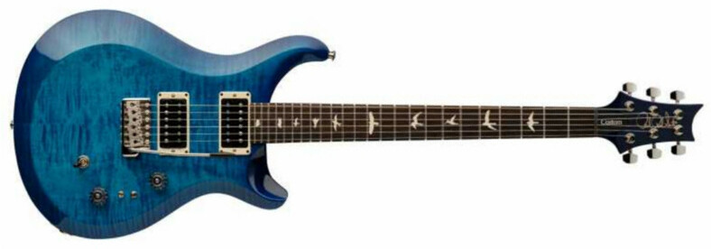 Prs S2 Custom 24-08 Usa 2h Trem Rw - Thin Lake Blue - Double cut electric guitar - Main picture