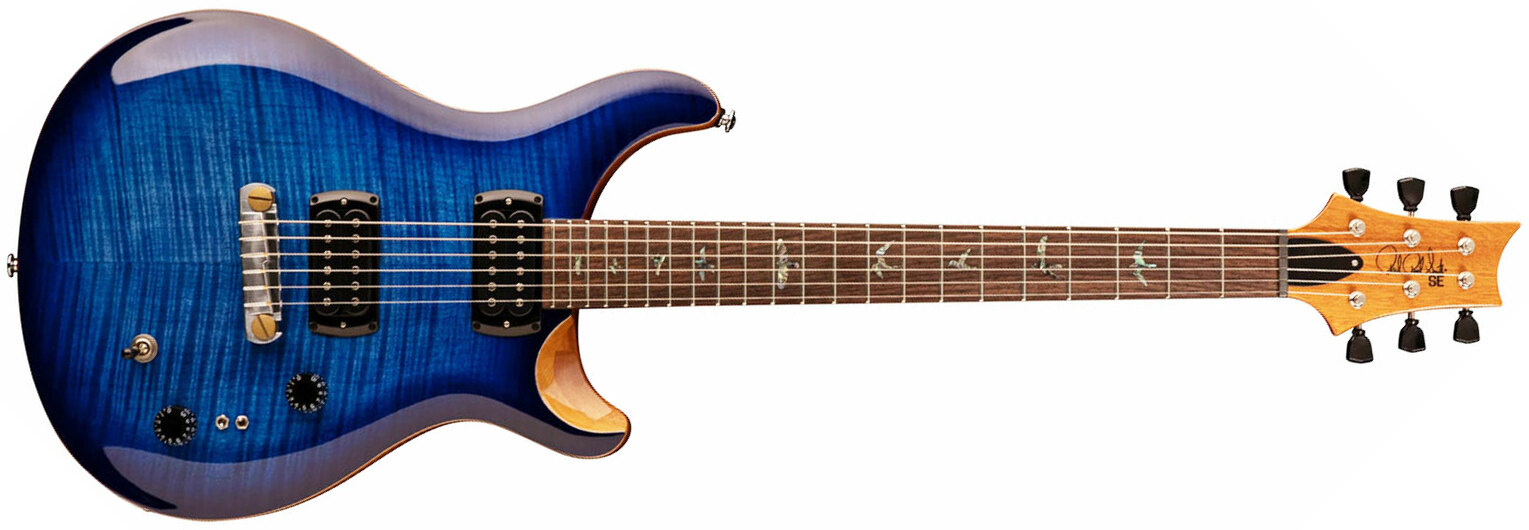 Prs Se Paul's Guitar 2h Ht Rw - Faded Blue Burst - Double cut electric guitar - Main picture