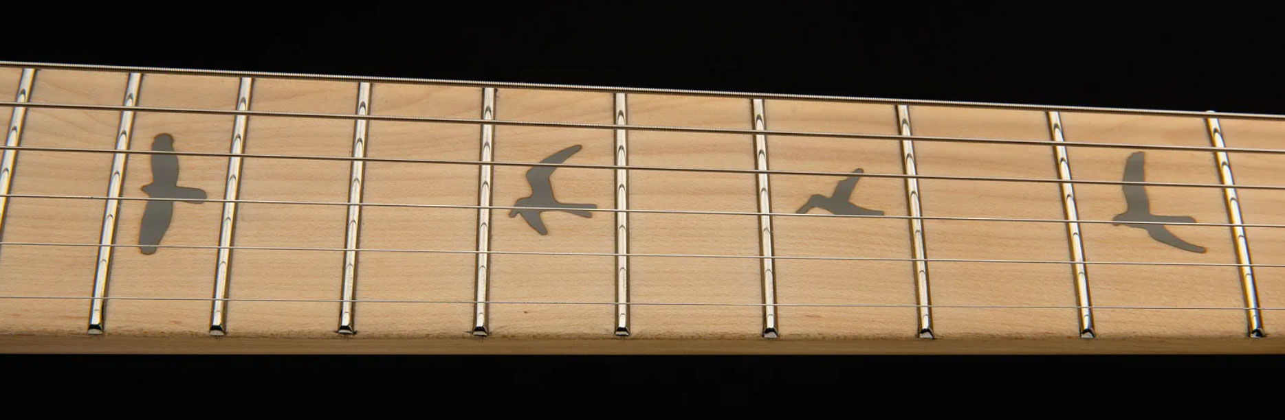 Prs John Mayer Se Silver Sky Maple Signature 3s Trem Mn - Overland Gray - Signature electric guitar - Variation 4
