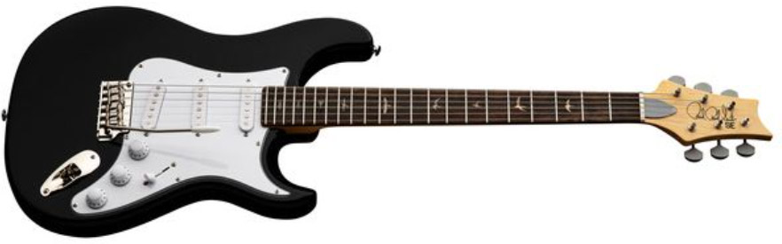 Prs John Mayer Se Silver Sky Rosewood Signature 3s Trem Rw - Piano Black - Str shape electric guitar - Variation 1