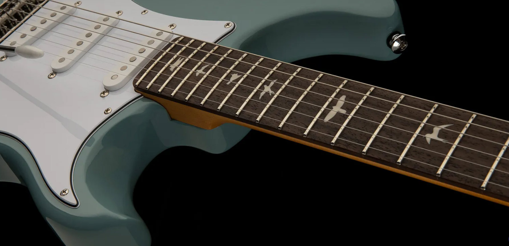 Prs John Mayer Se Silver Sky Rosewood Signature 3s Trem Rw - Storm Gray - Str shape electric guitar - Variation 1