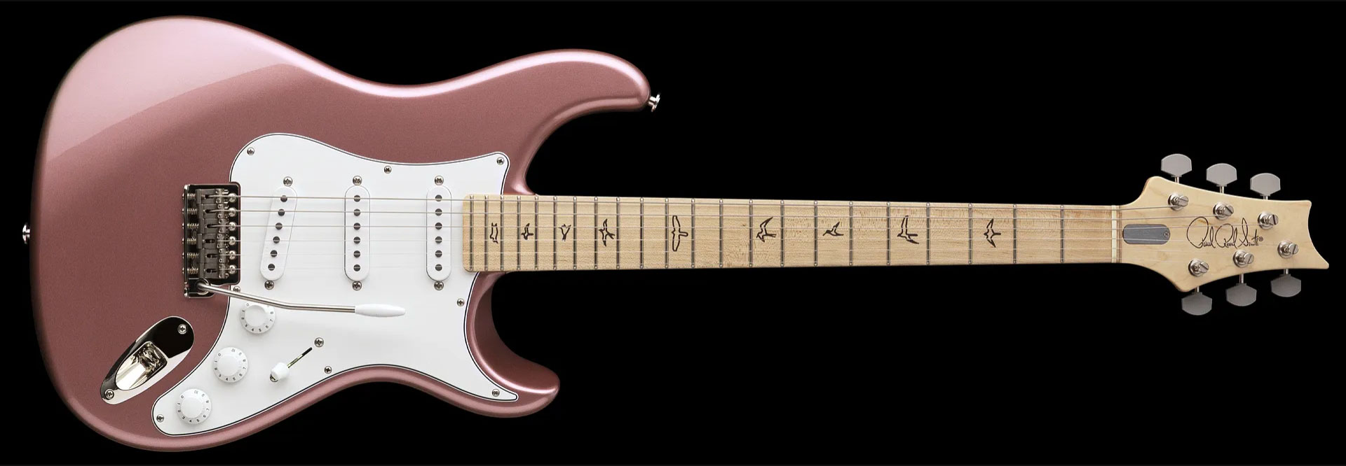 Prs John Mayer Silver Sky Usa Signature 3s Trem Mn - Midnight Rose - Str shape electric guitar - Variation 1