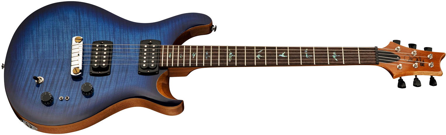 Prs Se Paul's Guitar 2h Ht Rw - Faded Blue Burst - Double cut electric guitar - Variation 1