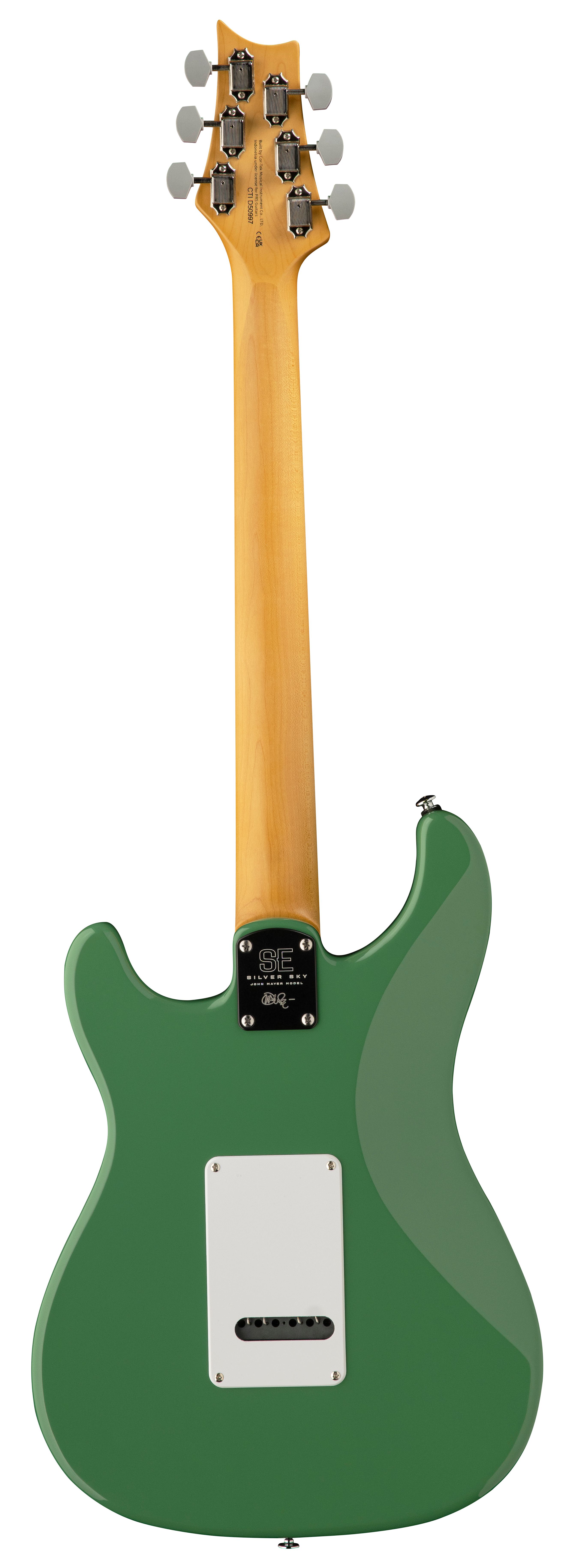 Prs Se Silver Sky John Mayer Signature 3s Trem Rw - Ever Green - Str shape electric guitar - Variation 1