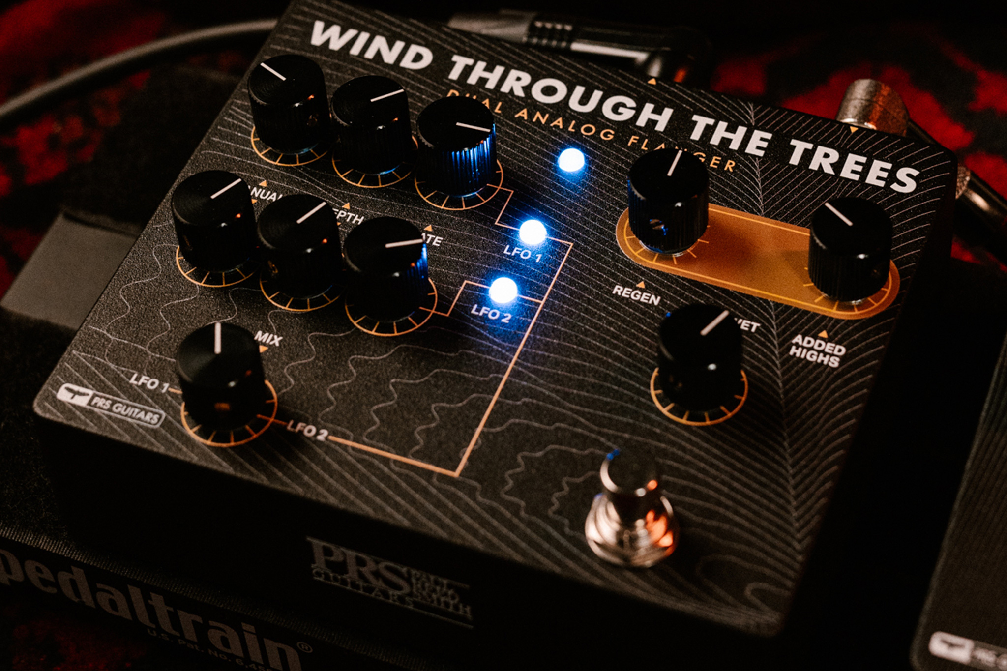 Prs Wind Through The Trees Dual Flanger - Modulation, chorus, flanger, phaser & tremolo effect pedal - Variation 2