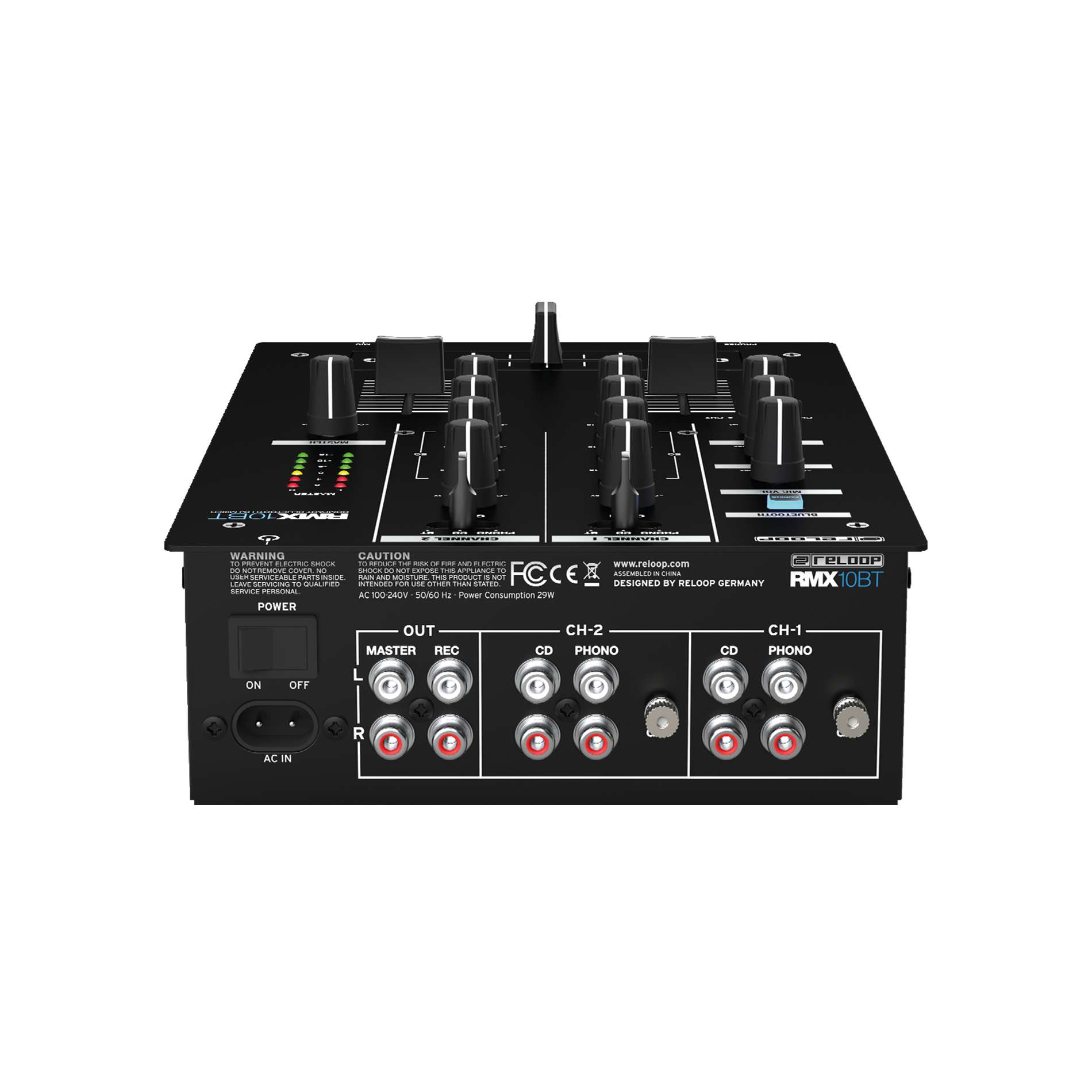 Reloop Rmx-10 Bt - DJ mixer - Variation 3