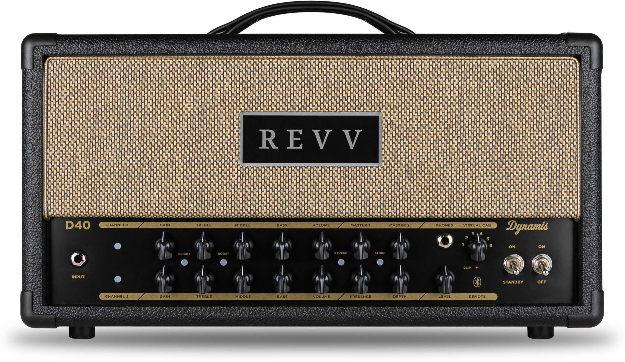 Revv D40 Dynamis 40w - Electric guitar amp head - Main picture