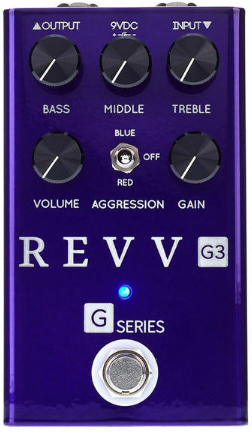 Revv G3 Distortion - Overdrive, distortion & fuzz effect pedal - Main picture