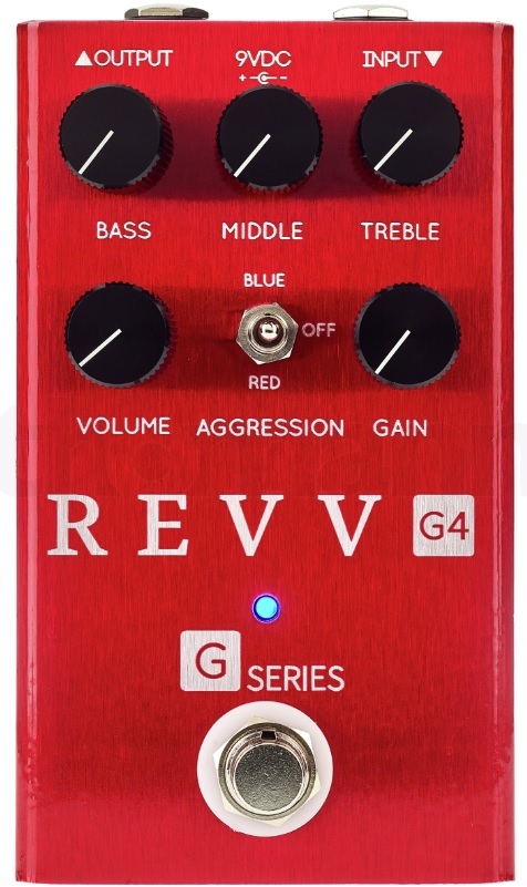 Revv G4 Distortion - Overdrive, distortion & fuzz effect pedal - Main picture