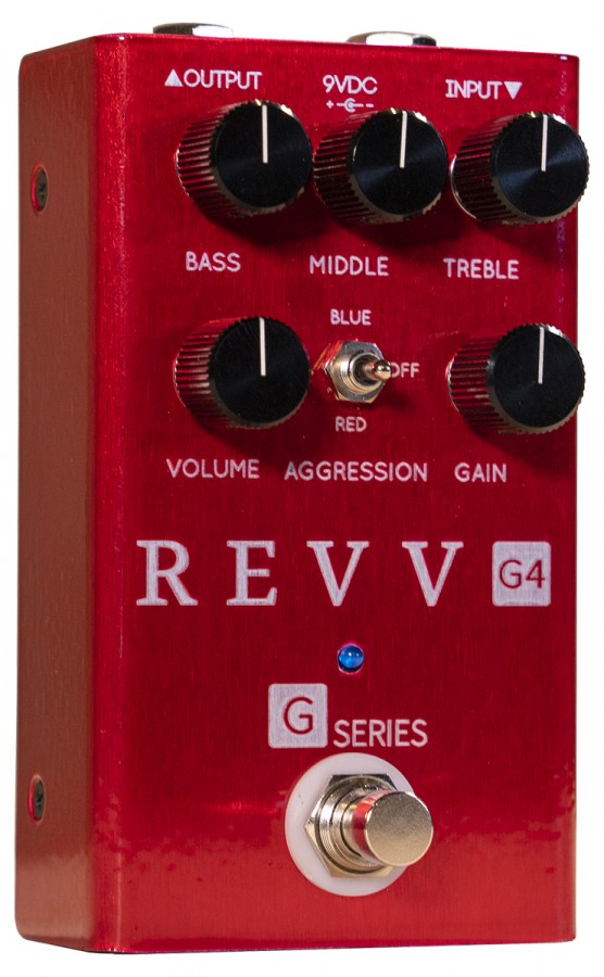 Revv G4 Distortion - Overdrive, distortion & fuzz effect pedal - Variation 2