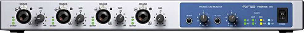 Rme Fireface 802 - USB audio interface - Main picture