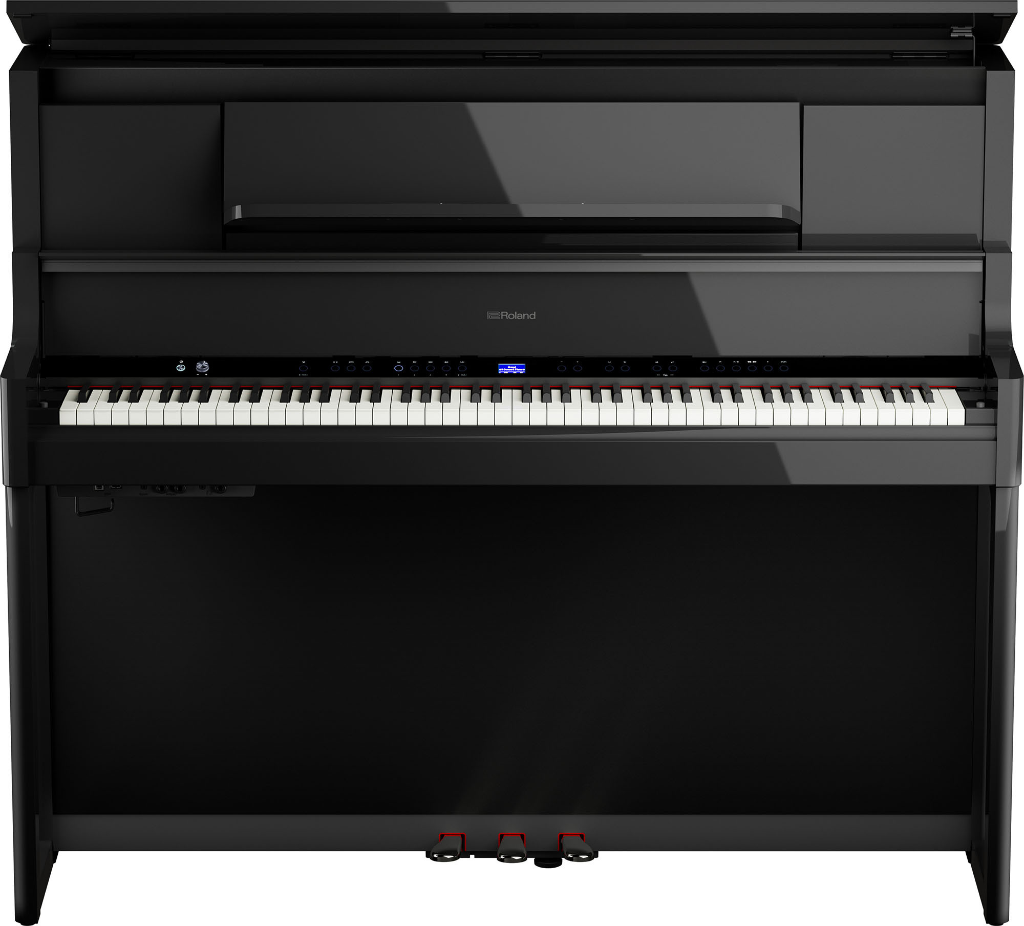 Roland Lx-9-pe - Polished Ebony - Digital piano with stand - Main picture