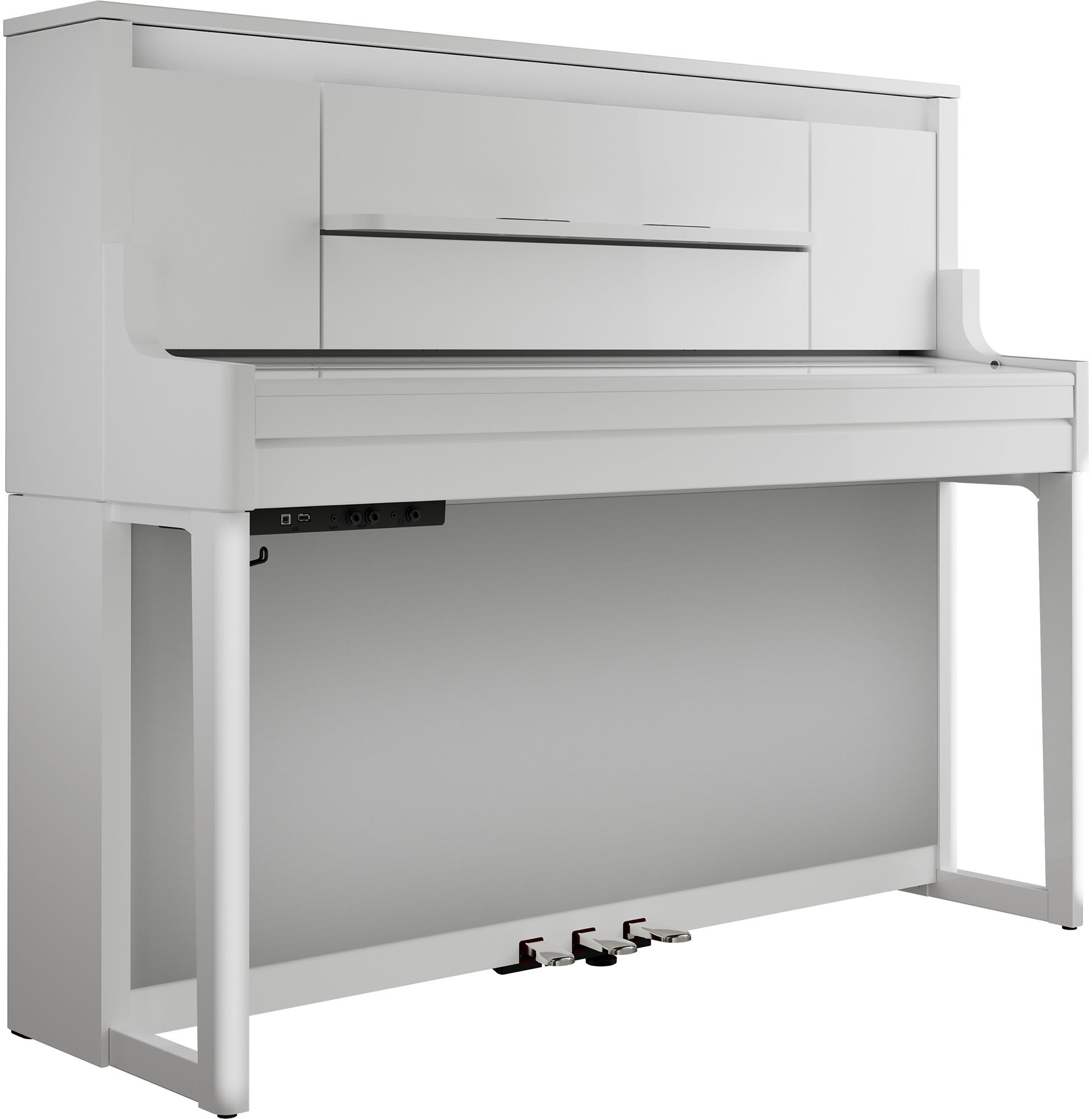 Roland Lx-9-pw - Polished White - Digital piano with stand - Main picture