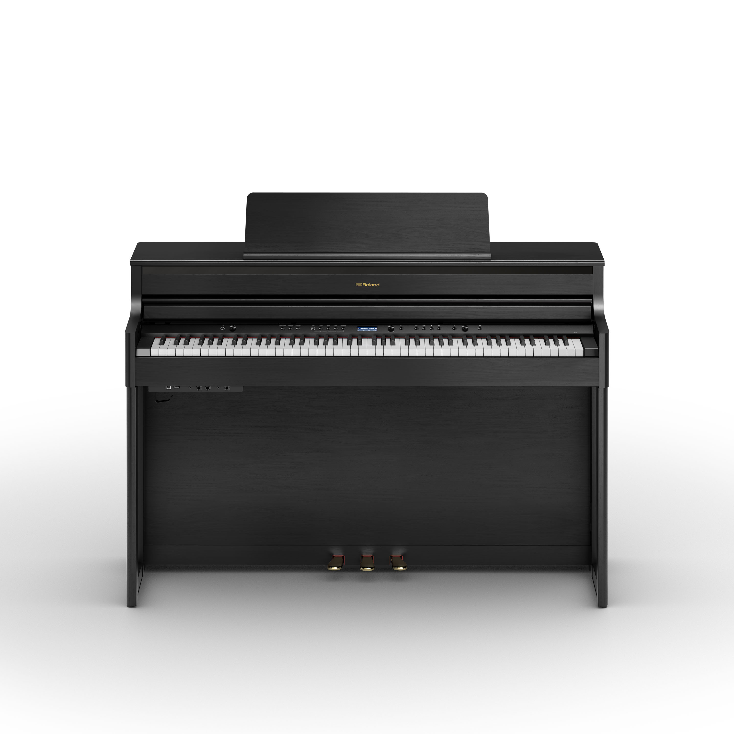 Roland Hp704 Ch - Noir Mat - Digital piano with stand - Variation 1