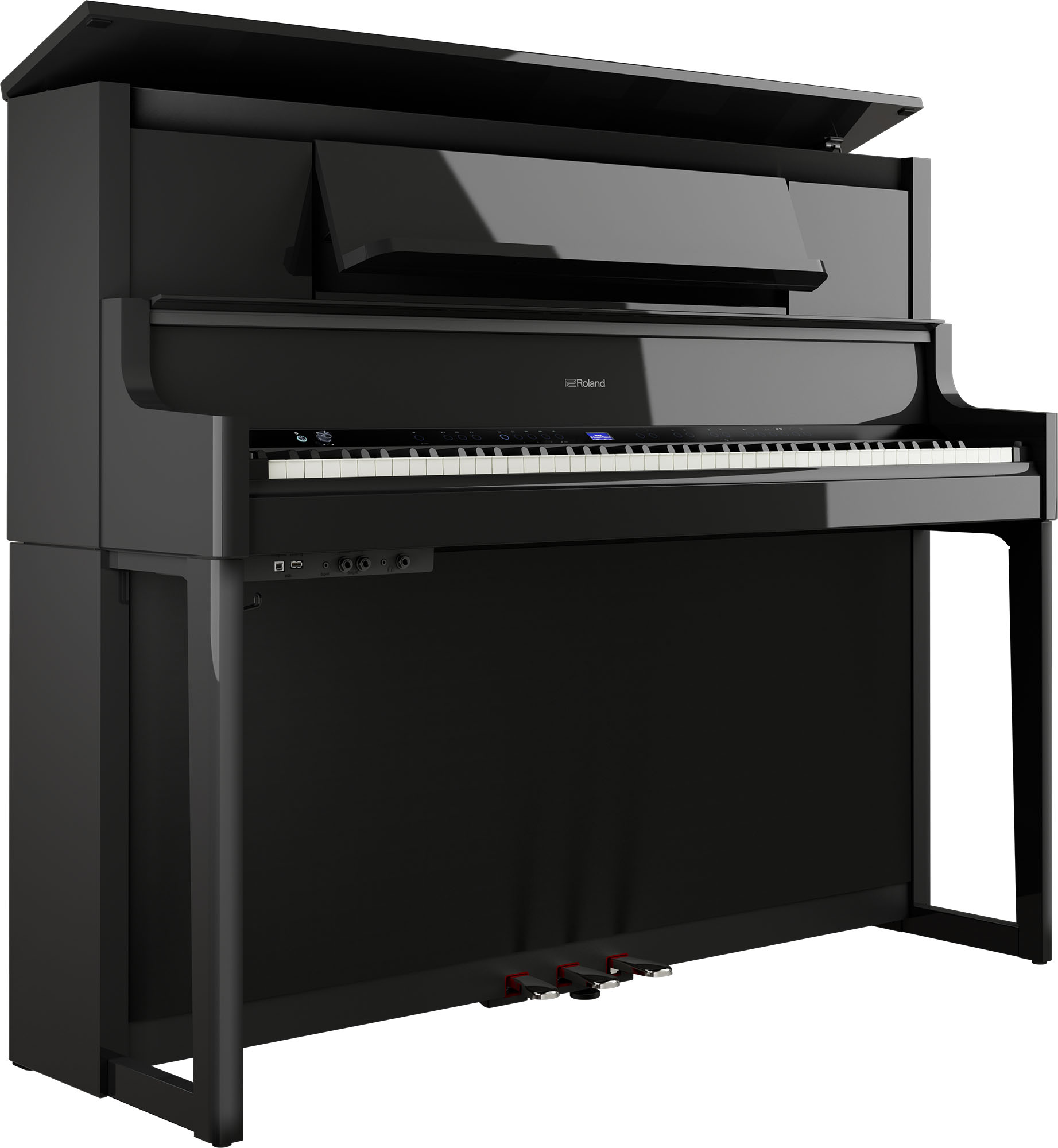 Roland Lx-9-pe - Polished Ebony - Digital piano with stand - Variation 3