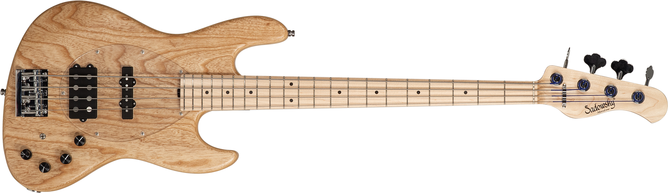 Sadowsky Vintage M/j Bass 21f Ash 4c Metroline All Active Mn - Natural Satin - Solid body electric bass - Main picture
