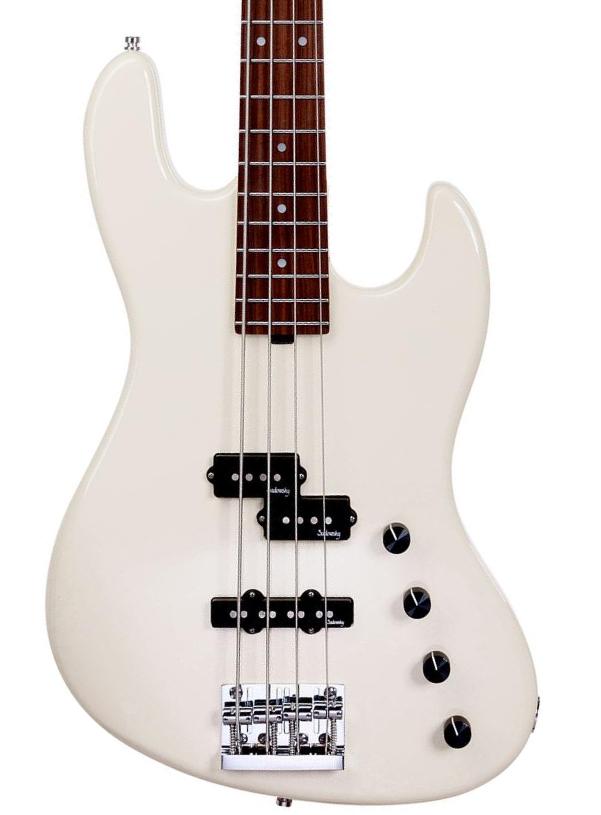 Solid body electric bass Sadowsky Verdine White MetroExpress 21-Fret (RW) - Olympic white