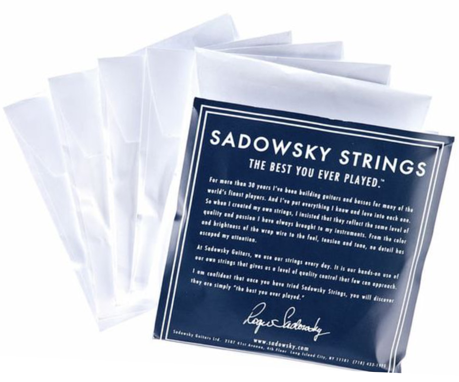 Sadowsky Sbs 45b Blue Label Stainless Steel Taperwound Electric Bass 5c 45-130t - Electric bass strings - Variation 1