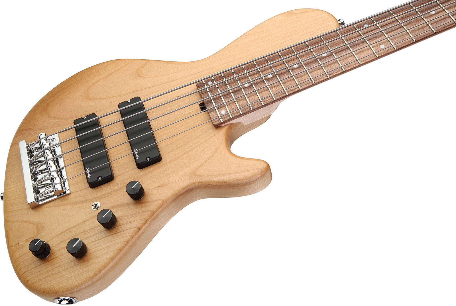 Sadowsky Single Cut Bass 24f Alder 5c Metroline All Active Pf - Natural Satin - Solid body electric bass - Variation 2