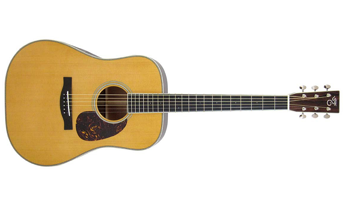 Santa Cruz Vintage Artist Dreadnought Epicea Palissandre - Natural - Acoustic guitar & electro - Variation 1