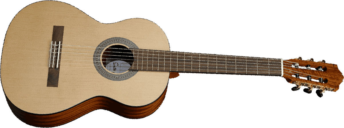 Santos Y Mayor Gsm 7-3 3/4 - Natural - Classical guitar 3/4 size - Main picture