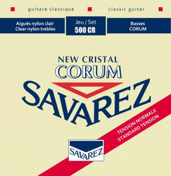 Nylon guitar strings Savarez New Cristal Corum Normal Tension 500CR - Set of strings