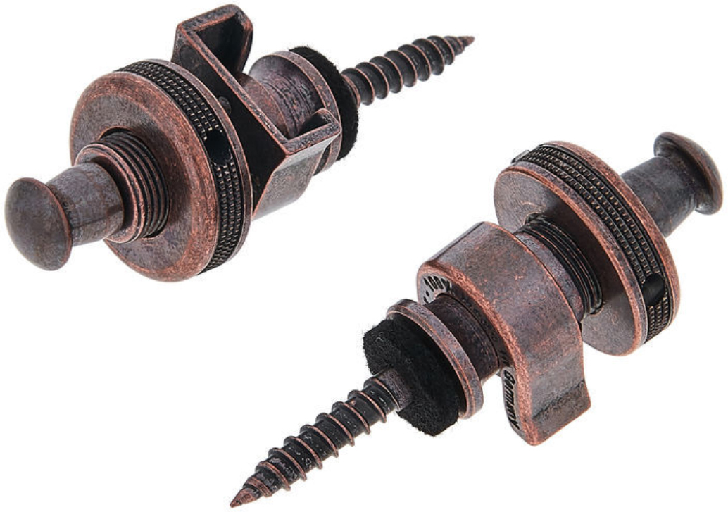 Schaller S-locks Paire Vintage Copper - Straplock - Main picture