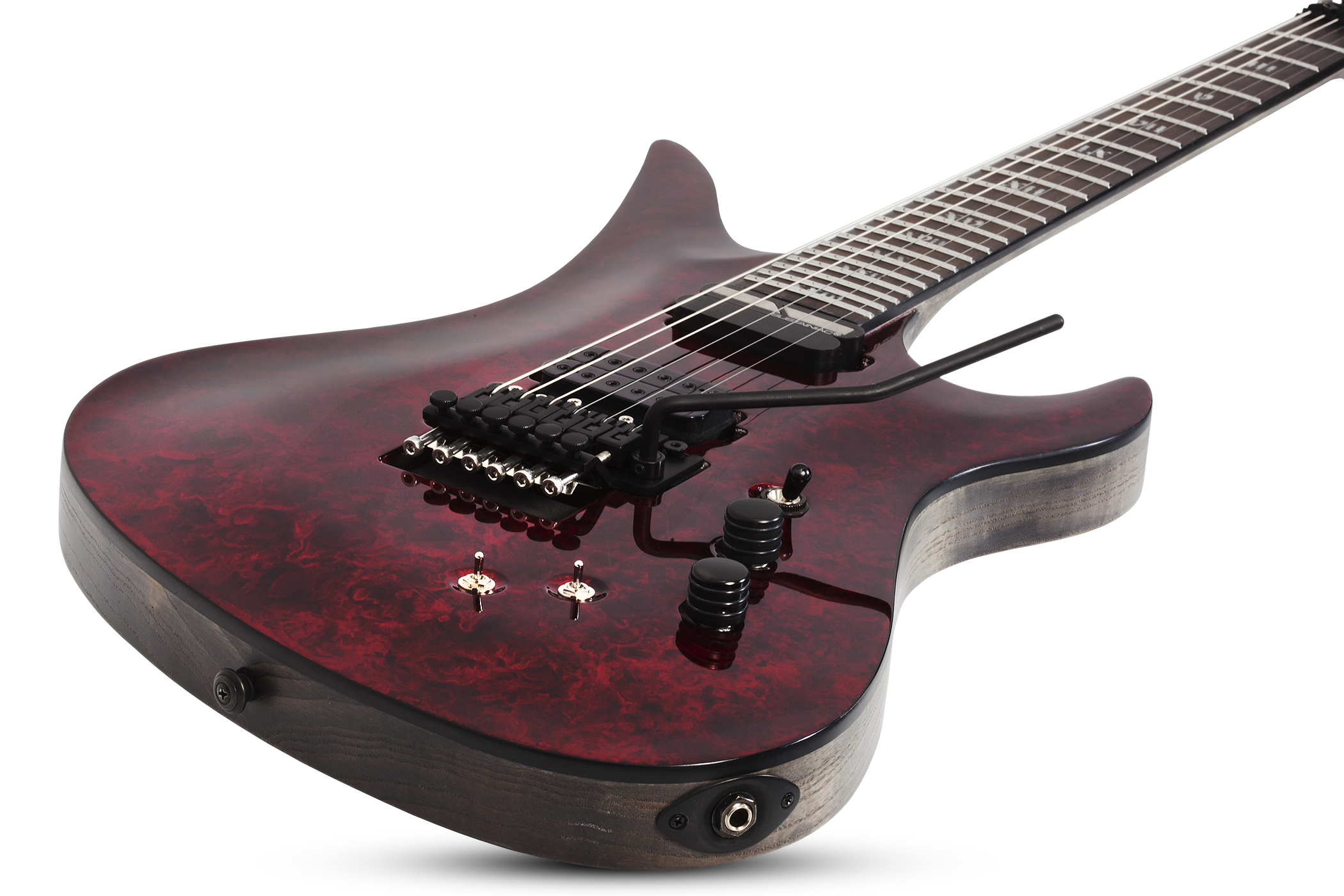 Schecter Avenger Apocalypse Fr S 2h Sustainiac Eb - Red Reign - Metal electric guitar - Variation 1