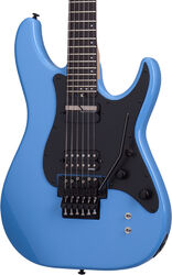 Metal electric guitar Schecter Sun Valley Super Shredder FR S - Riviera blue