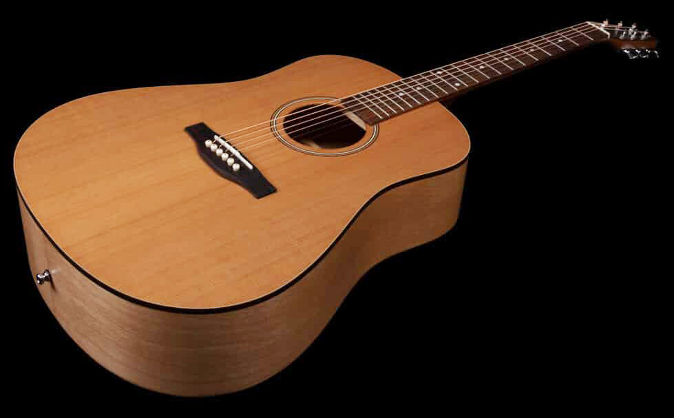 Seagull S6 Collection 1982 Dreadnought Cedre Merisier Rw +housse - Natural Sg - Electro acoustic guitar - Variation 1