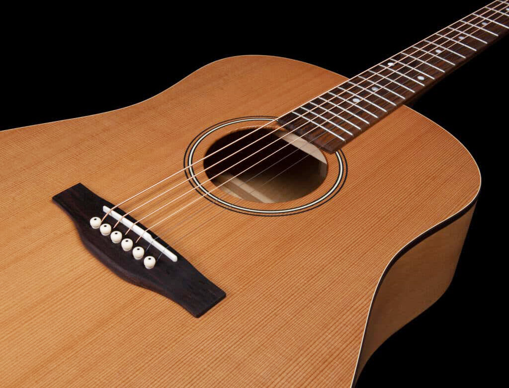 Seagull S6 Collection 1982 Dreadnought Cedre Merisier Rw +housse - Natural Sg - Electro acoustic guitar - Variation 3