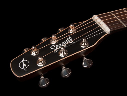 Seagull S6 Original Presys Ii Lh Dreadnought Gaucher Cedre Merisier Rw - Natural Semi Gloss - Electro acoustic guitar - Variation 5