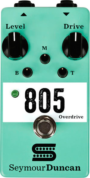 Seymour Duncan 805 Overdrive - Overdrive, distortion & fuzz effect pedal - Main picture